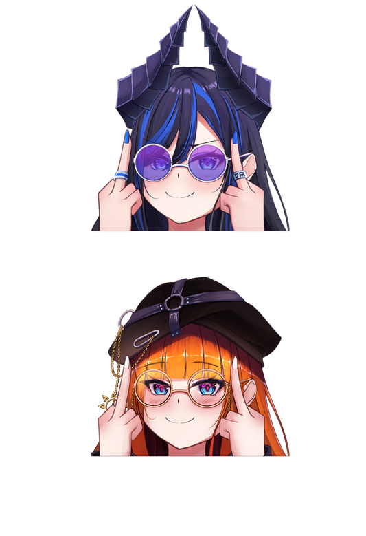 Artemis and Apolla peeker